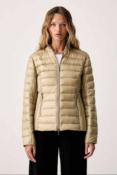 geaca cu puf natural armani exchange